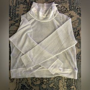 DKNY sport mesh pull over jacket